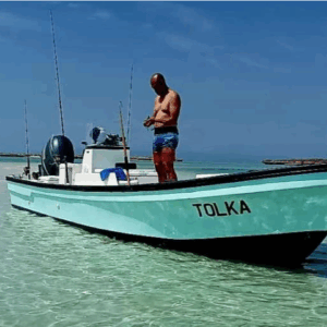 Fishing boat of Aden fishing named Tolka